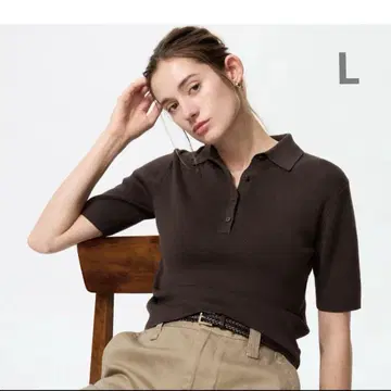 UNIQLO 폴로 스웨터 (반팔)