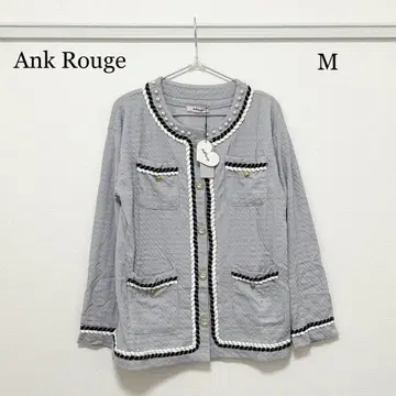 0018 Ank Rouge 앙크루즈 노카라 자켓 M 사이즈