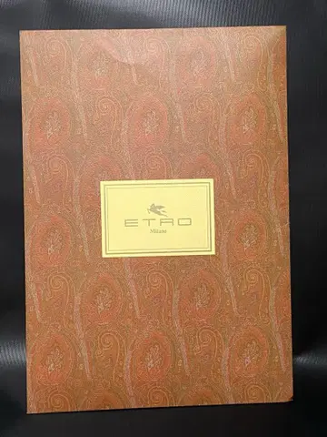 미사용 새상품 ETRO 실크 스톨 머플러 페이즐리 이탈리아제 실크