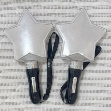 턴온 별 모양의 응원봉
