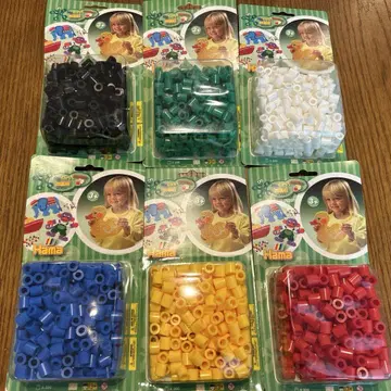 Hama maxi BEADS 펄러비즈 6색 세트