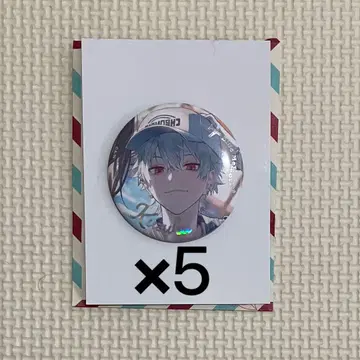 ChroNoiR Blue Memories 오로라 캔뱃지 쿠츠하 5세트 2