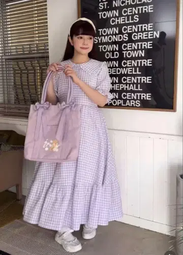 새상품 아오키 미사코 시마무라 시마미사 원피스 S