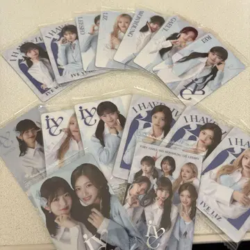 IVE 15매 세트 리즈 유진 레이 가을 원영