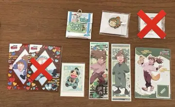닌자 타마 란타로 이사쿠 아크릴 스탠드 롱 스티커 네무 키링 앞머리 클립