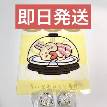 치이카와 (먼작귀) 쿠라스시 토끼 모몽가 아노코 배지 마그넷 클리어 파일