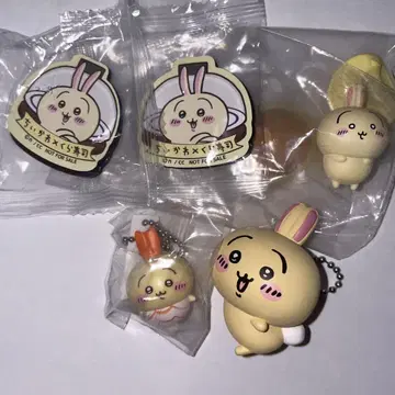 치이카와 쿠라스시 토끼 피규어 캔뱃지 ! 세트