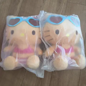 산리오 복권 일광화상 키티 봉제 인형