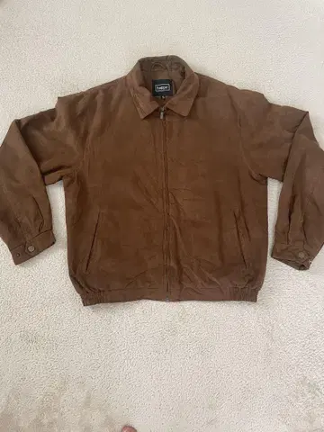 haggar 브라운 집업 자켓