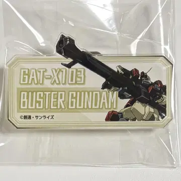 기동전사 건담 SEED 버스터 건담 GAT-X103 아크릴 배지