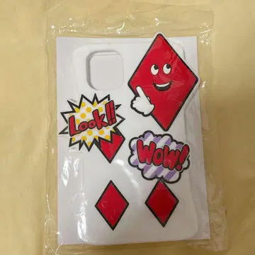트위스티 카드놀이 다이아 무늬 스마트폰 커버 (iPhone11 대응)