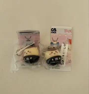치이카와 쿠라스시 벳쿠라폰 피규어 밤만쥬 2개