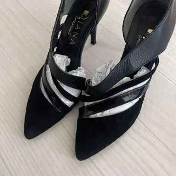 DIANA 23.5cm 블랙 하이힐 스틸레토
