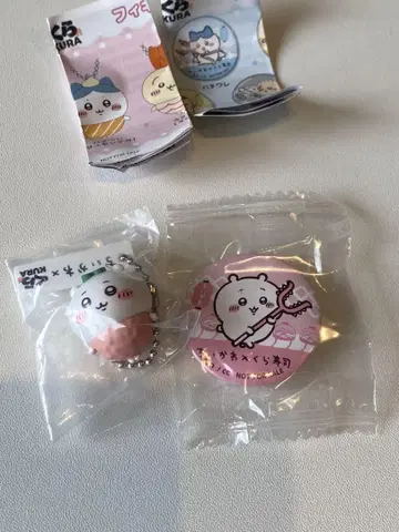 치이카와 쿠라스시 벳쿠라폰 피규어 캔뱃지 치이카와