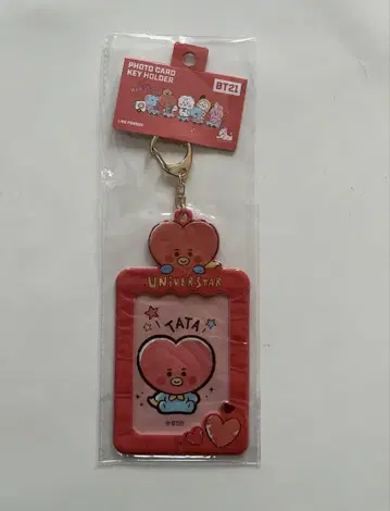 BTS BTS TATA 포토 카드 키링