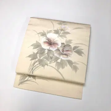 나고야 오비 꽃무늬 자수 KO-1419