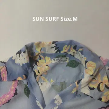 SUN SURF 알로하 셔츠 M 사이즈 일본제