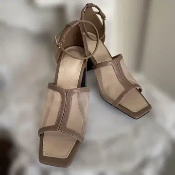 [미사용 새상품] 사만다 타바사 메쉬 샌들 23cm