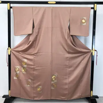 부착 나비 꽃 무늬 금색 물감 수박색 KK-2086