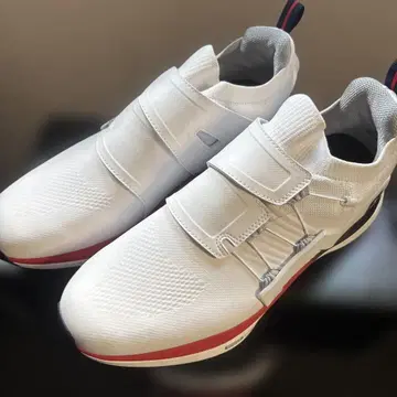 미사용 새상품 FootJoy 27.5cm 골프화 화이트/레드
