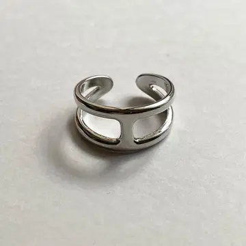 실버 반지 H 로고 silver 20호