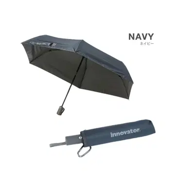 innovator 네이비 접이식 우산 우천 겸용 양산