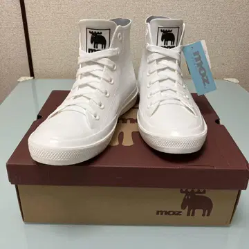 moz 화이트 하이컷 신발 택 포함
