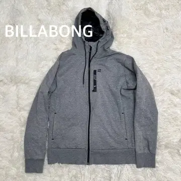 BILLABONG 빌라봉 방풍 발수 풀 집업 후드티 그레이