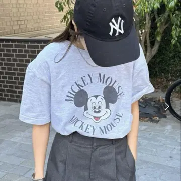 새상품 GOOD LOCK SPEED Mickey/TEE 캐릭터 티셔츠
