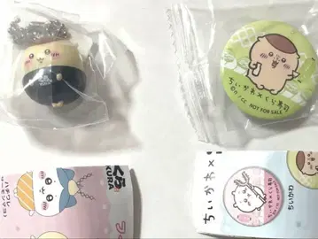 치이카와 (먼작귀) 밤만쥬 쿠라스시 콜라보 비쿠라폰 피규어 캔뱃지