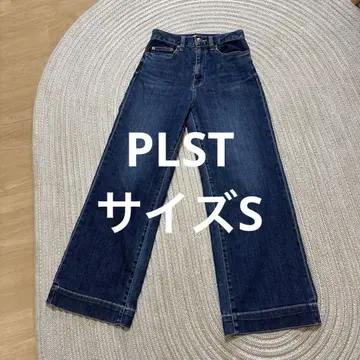 PLST 데님 와이드 타입 사이즈 S