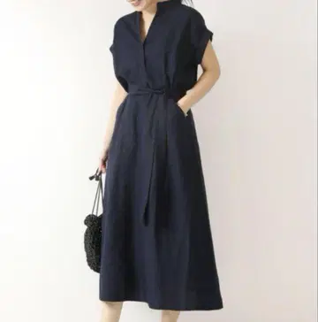 Spick&span 스픽 앤 스팬 리넨 혼방 원피스 롱