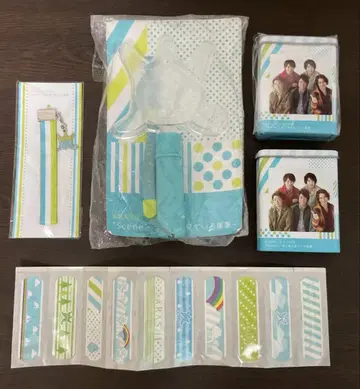 아라시 ARASHI 10-11 투어 너와 내가 보고 있는 풍경 굿즈 세트