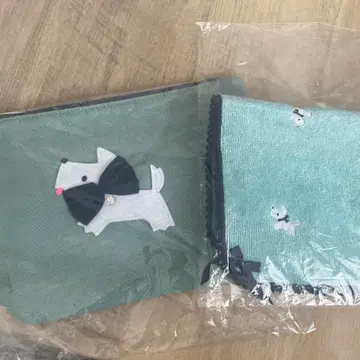 봄의 파밀리아 쇼 파우치 타월 손수건