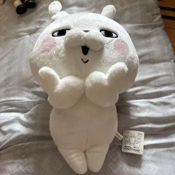 YOSISTAMP 화이트 토끼 봉제 인형
