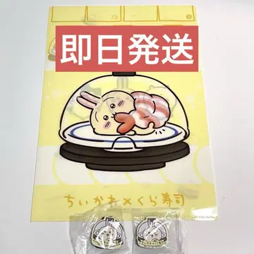 치이카와 (먼작귀) 쿠라스시 토끼 클리어 파일 마그넷 아노코