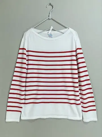 393 Letroyes 루트로와 부드러운 고급 코튼 썸머 니트 M