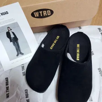WE THE ROAD WTRD 블랙 사보 샌들