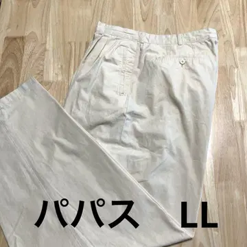 PAPAS ISLAND 베이지 이지 팬츠 LL