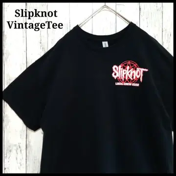 슬립낫 밴드 T셔츠 XL 블랙 빈티지 Slipknot