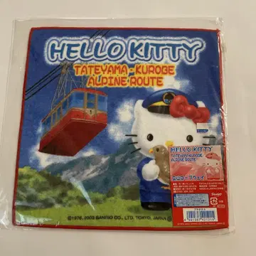 HELLO KITTY 헬로키티 다테야마 구로베 알펜 루트 핸드 타월
