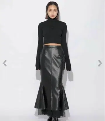 메르노자 레이디 머메이드 패널 스커트 M