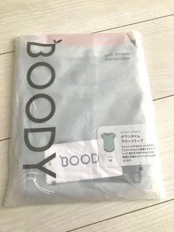 [ 새상품 ] 부디 BOODY 다운타임 라운지 상의 티셔츠 XS