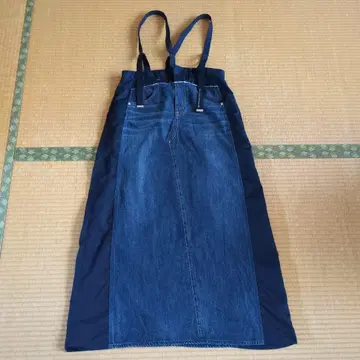 ANTGAUGE 데님 롱 스커트