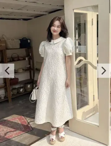 벌스데이 바쉬 원피스 자카드 MARICAJACQUARDDRESS
