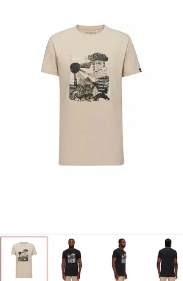 6500엔에서 가격 인하! MAMMUT 티셔츠