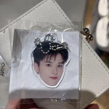 TREASURE 아사히 팝업 캡슐 토이 얼굴 아크링 키링