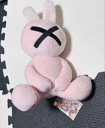아사노 이니오 바텐 토끼 핑크 봉제 인형 새상품 익명 배송 마스코트