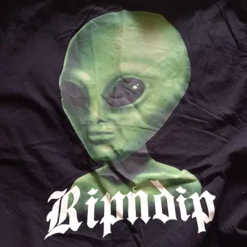 Ripndip 에이리언 T셔츠 블랙