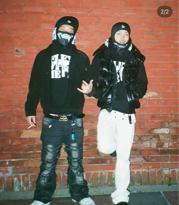 FLEX WIT ME 블랙 후드티 L